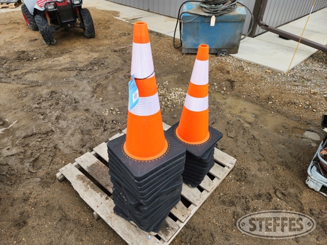 (25) Traffic safety cones